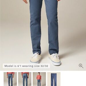 J. Crew Men's Slate Blue Straight Jeans